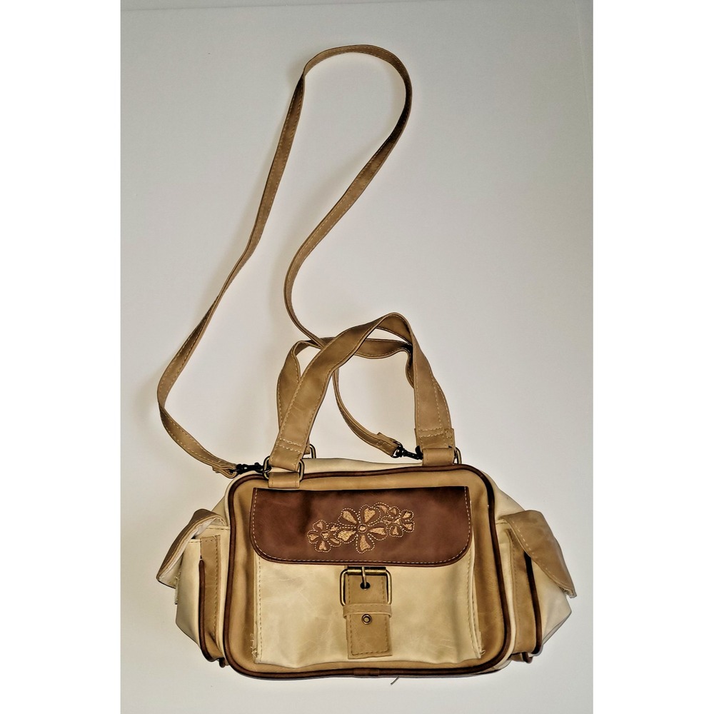 The Stone Women's Fashion Tan/Brown‎ Shoulder Bag Purse, Crossbody, Handbag